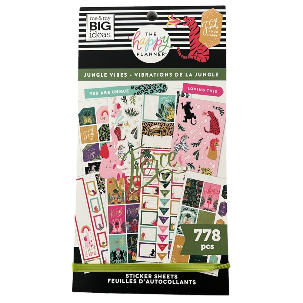 Happy Planner Fierce Jungle Vibes